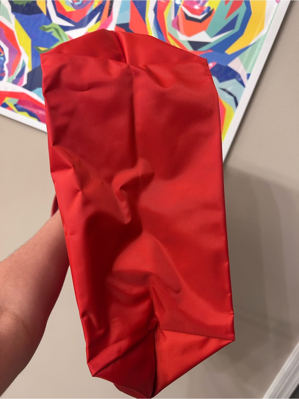 Longchamp Le Pliage Medium - Color Tomato - Picture 6 of 6